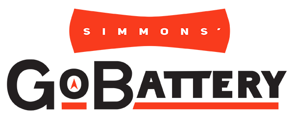 Simmons Go Battery - Orange Beach Logo